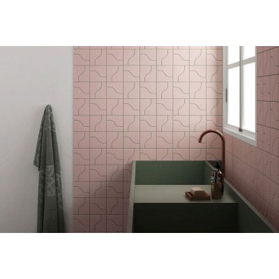 Плитка 28862 Curve Garden Green Matt 8,3x12