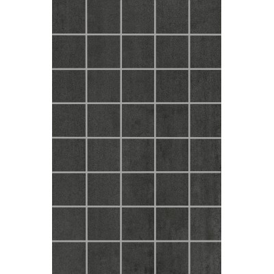 Плитка KMD2PTG011BN Декор чипсет Ломбардиа антрацит матовый 25x40x0,8