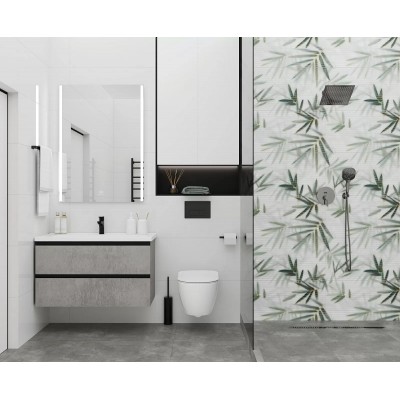 Плитка 48000R Ice blanco глянцевый обрезной 40x80