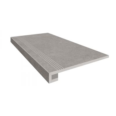 Ступени Комплект Ступень LN02 Luna 33x120 неполированная с бортиком + Подступенок 14.5x120