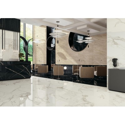 Ступени 620070002097 Empire Calacatta Black Scal. Front. 33x60