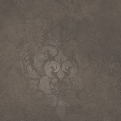 Керамогранит KM4040G0081N Хадду коричневый матовый декорированный 40,2x40,2x0,8