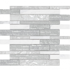 Мозаика 16096 Shapes D.HORIZON White 30x30