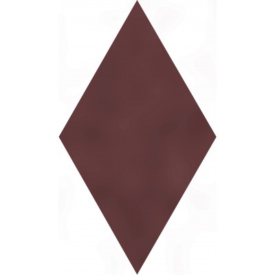 Плитка KMD2SRB012BN Декор Риад бордовый глянцевый 13,5x7,8x0,9