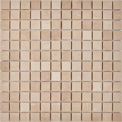 Мозаика PIX227 Crema Nova из мрамора полированная 23x23 305х305x6