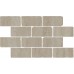 Мозаика BR034 Бордюр Сан-Марко мозаичный бежевый матовый обрезной 46,5x26,5x0,9