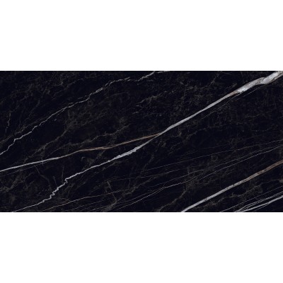 Керамогранит N12047 Nero Rock Polished 60x120