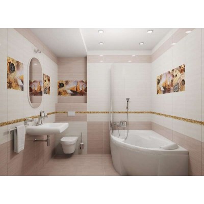 Плитка Monocolor Бордюр стеклянный Ral 4009 2х40