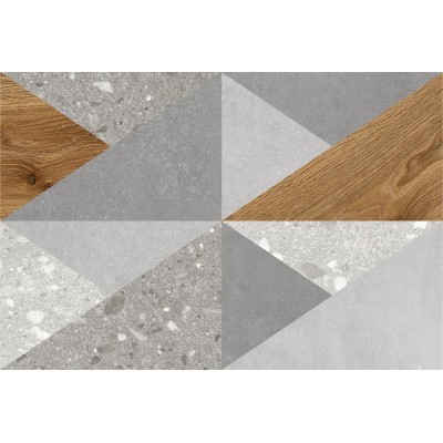 Плитка 9VI0164M Декор Vision Светло-серый 40x27