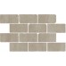 Мозаика BR034 Бордюр Сан-Марко мозаичный бежевый матовый обрезной 46,5x26,5x0,9
