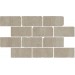 Мозаика BR034 Бордюр Сан-Марко мозаичный бежевый матовый обрезной 46,5x26,5x0,9