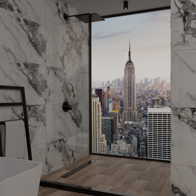 Керамогранит AB 1082M Travertino Brown matt 600x600