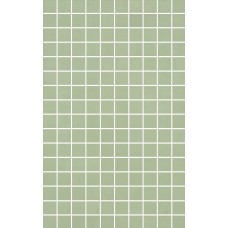 Плитка MM6409 Декор Левада мозаичный зеленый светлый глянцевый 25х40