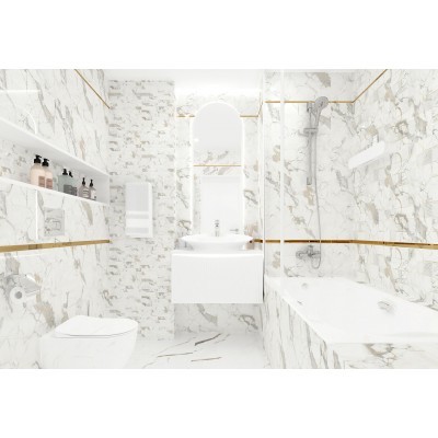 Плитка 18-03-00-3608-2 Laurel Sting Декор белый 30х60