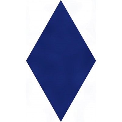 Плитка KMD2SRB009BN Декор Риад синий глянцевый 13,5x7,8x0,9