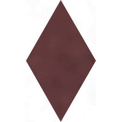 Плитка KMD2SRB012BN Декор Риад бордовый глянцевый 13,5x7,8x0,9