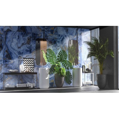 Керамогранит N12047 Nero Rock Polished 60x120