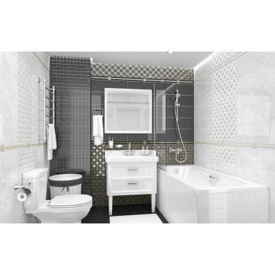 Плитка 60045 Royal чёрный 20х60