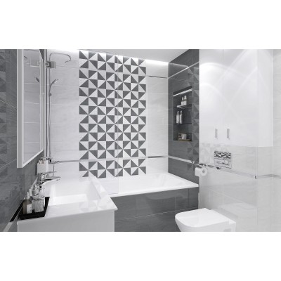 Плитка 34068 Mania серый 25х50