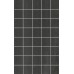 Плитка KMD2PTG011BN Декор чипсет Ломбардиа антрацит матовый 25x40x0,8