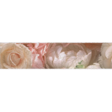 Плитка STG/A595/13032TR Бордюр Контарини Цветы глянцевый обрезной 30x7,2x0,9