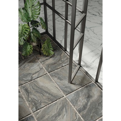 Керамогранит 620090000718 Бортик Гриджио Оробико закругленный правый 30х60