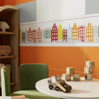 Плитка 5180 Калейдоскоп стальной 20*20