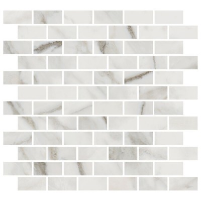 Мозаика MM13105 Буонарроти белый мозаичный 32*30