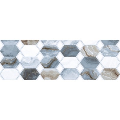 Плитка DG18-05 Hypnose Aqua Decor 05 glossy 30x90