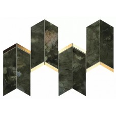 Мозаика 9MCO Marvel Chevron Brasil Green 17x41,4