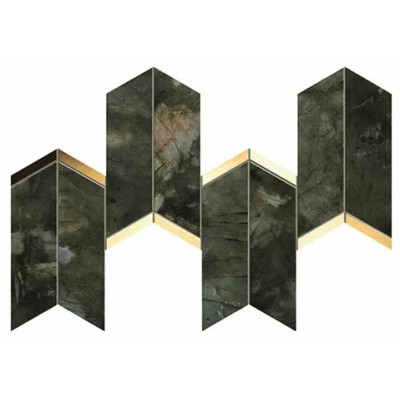 Мозаика 9MCO Marvel Chevron Brasil Green 17x41,4