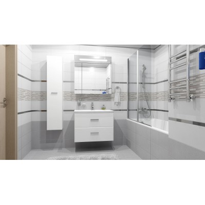 Плитка Vega тёмно-серый 17-01-06-488 20х60