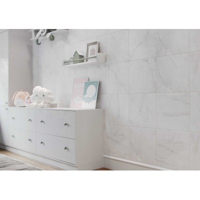 Керамогранит Фальшмозаика MO01 Melody White Grids неполированный 39.8x39.8