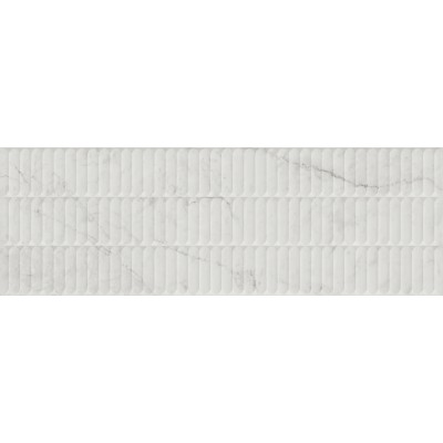 Плитка KM3090B0160R Тубкаль белый глянцевый структура обрезной 30x89,5x1,05