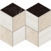 Керамогранит AS2M Marvel Stone Mosaico Esagono Geo Warm Lapp 25,4X35,2