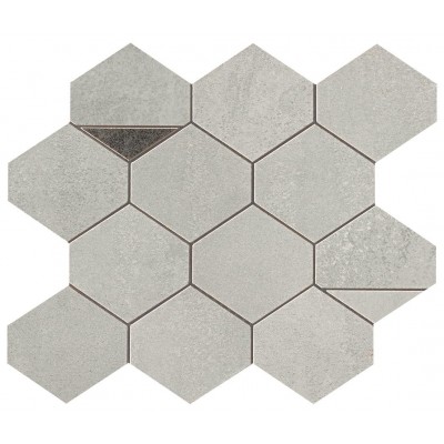 Мозаика 9BNA Blaze Aluminium Mosaico Nest 29.4x25.8