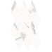 Мозаика 620110000202 Stellaris Statuario White Mosaico Diamond Lux 28x48