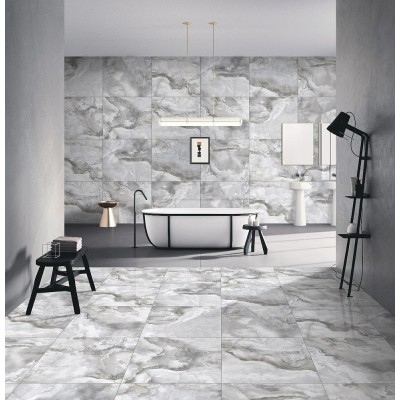 Керамогранит NR131 Honey Onyx Bianco Matt 600x600