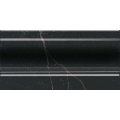 Плитка FMD017 Алькала черный плинтус 20x10