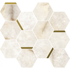 Мозаика 620110000223 Stellaris Crystal Pure Mosaico Chic Nat 28.3x32.8