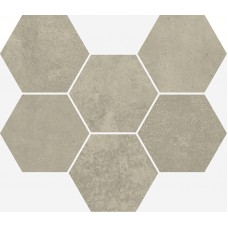 Мозаика 620110000108 Terraviva Грейдж Мозаика Гексагон Нат Рет 25x29