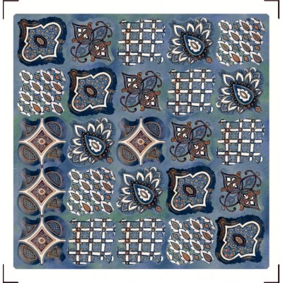 Плитка KMP3STA010M6X Панно Арабески Марокко 1 (из 6 частей 6,5x6,5) 10x25x6,9