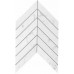 Плитка 9SCA Marvel Carrara Pure Chevron Wall 30,5X25