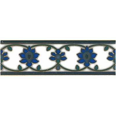 Плитка STG/A189/5155 Девоншир орнамент 20*6.3 бордюр