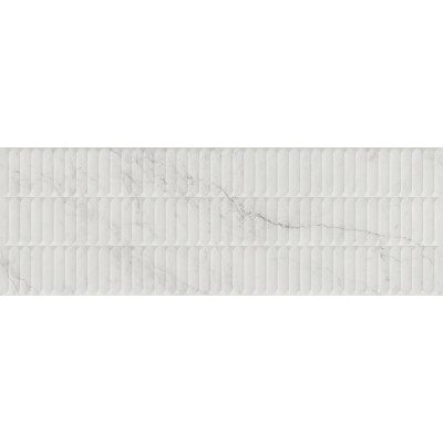 Плитка KM3090B0160R Тубкаль белый глянцевый структура обрезной 30x89,5x1,05