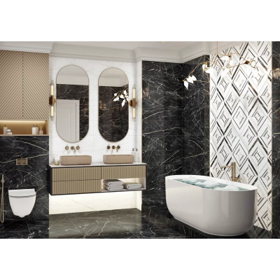 Керамогранит GP40SAM00L Sanremo White лаппато 600*600*9