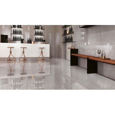 Керамогранит ATW7 Marvel Terrazzo Black 60x60