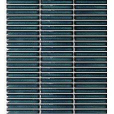Мозаика R-338 керамика глянцевая (1,2*9,2) 28,2x30,8