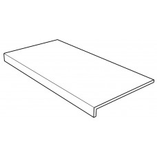 Клинкерная плитка 970129 Ступень фронтальная Tibet Anti-Slip Recto Beige 31.5x120