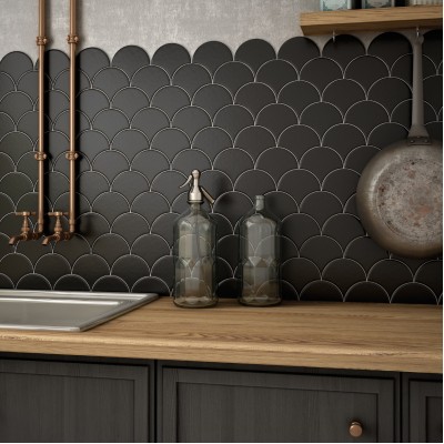 Плитка 23842 Scale Fan Metallic 10,6х12